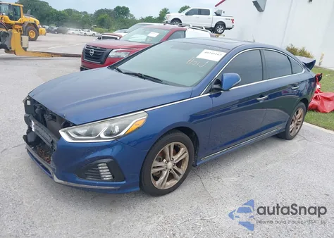 2018 Hyundai Sonata Sport из США, поврежденный, VIN 5NPE34AF8JH674960